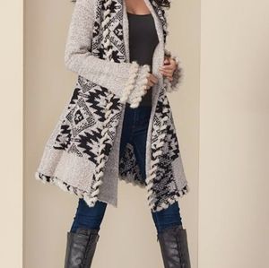 Venus mixed print duster